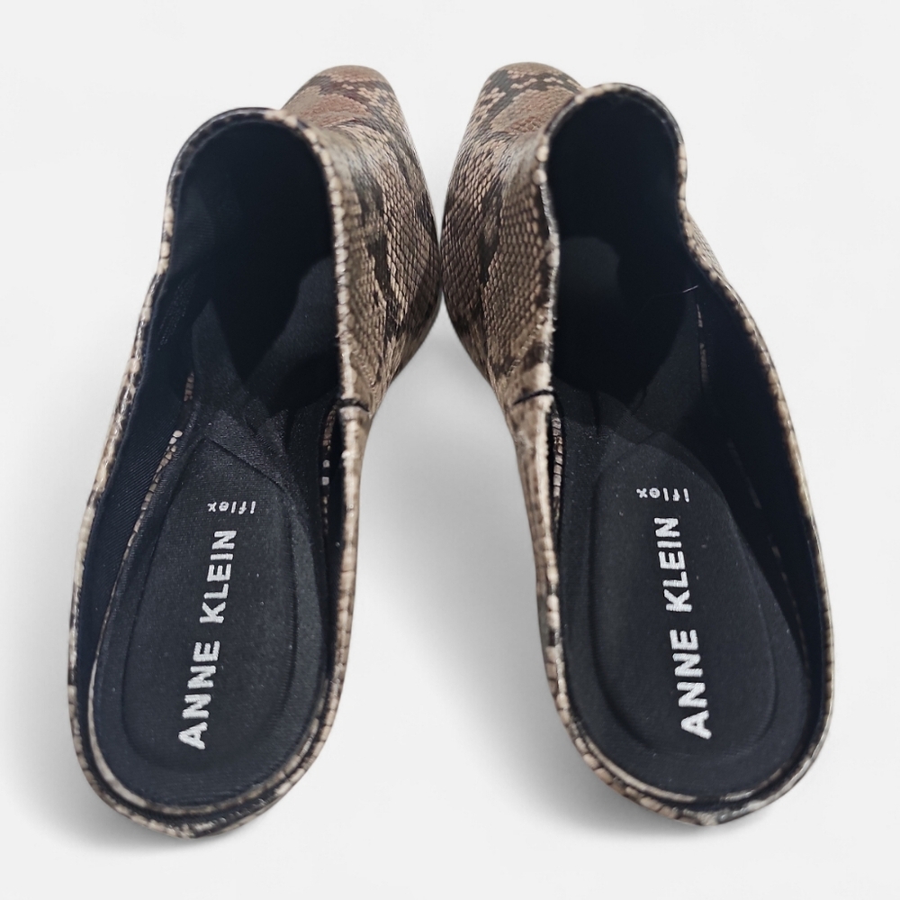 Anne KleinWomen's Sarafena Kitten Heel Dress Mules NWOT. Sz 9 - Picture 10 of 12